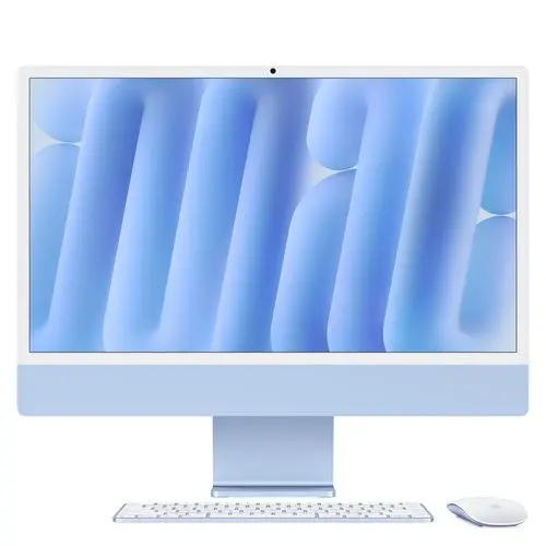24" iMac with Retina 4.5K display: M4 chip, 16GB RAM, 512GB SSD with 10‑core CPU and 10‑core GPU, English Keyboard - Blue 