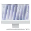 24 iMac with Retina 4.5K display M4 chip, 16GB RAM, 512GB SSD with 8‑core CPU and 8‑core GPU, ArabicEnglish Keyboard - Silver 