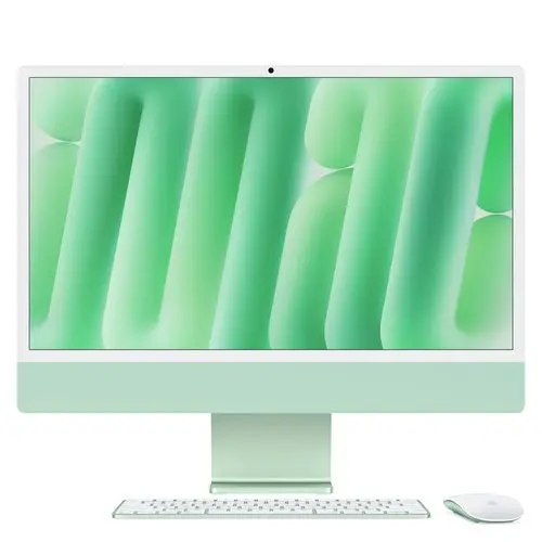 24 iMac with Retina 4.5K display M4 chip, 16GB RAM, 512GB SSD with 8‑core CPU and 8‑core GPU, English Keyboard - Green